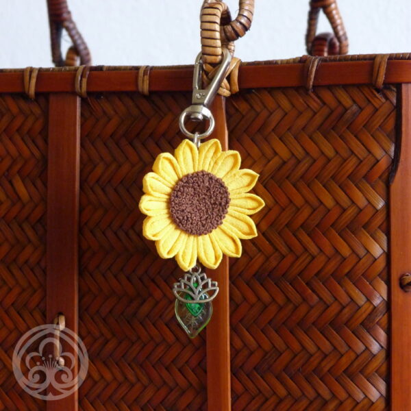 Bag charm Girasole