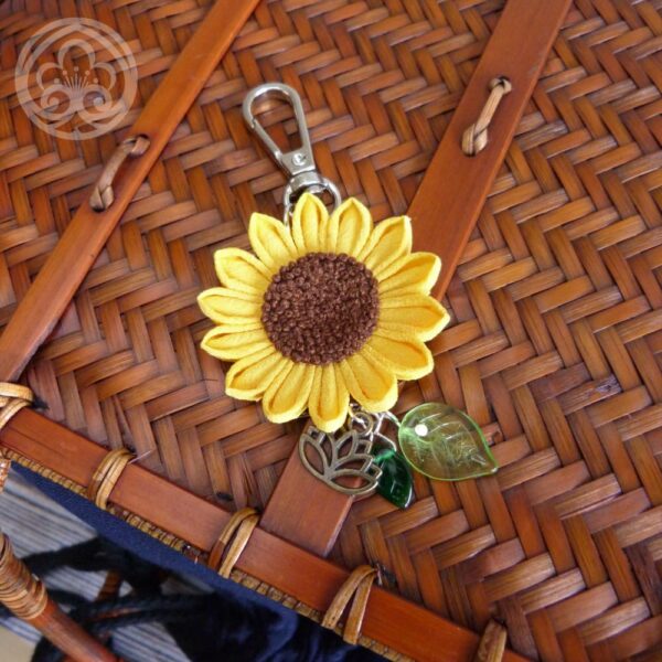 Bag charm Girasole - immagine 2
