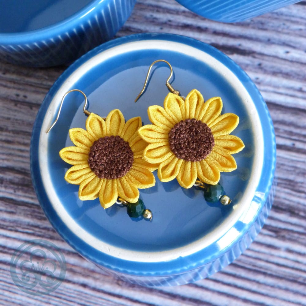 Orecchini Girasole - immagine 2
