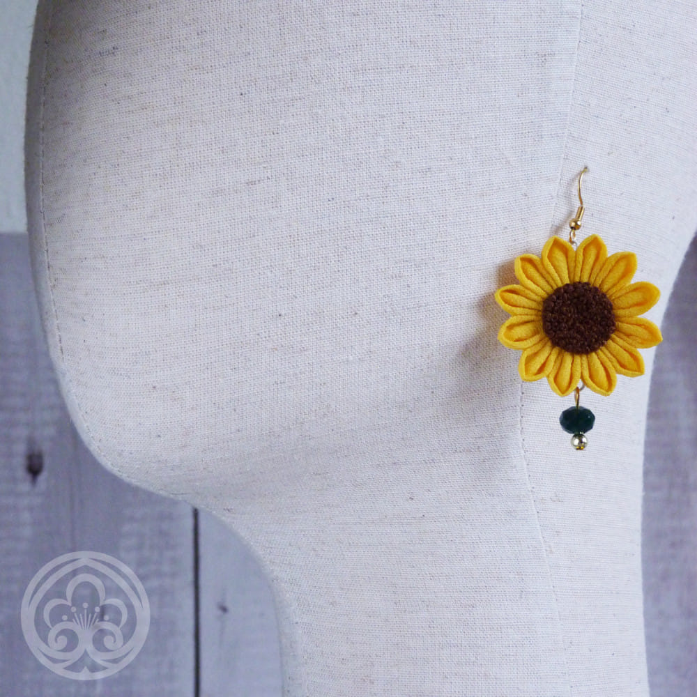 Orecchini Girasole - immagine 5