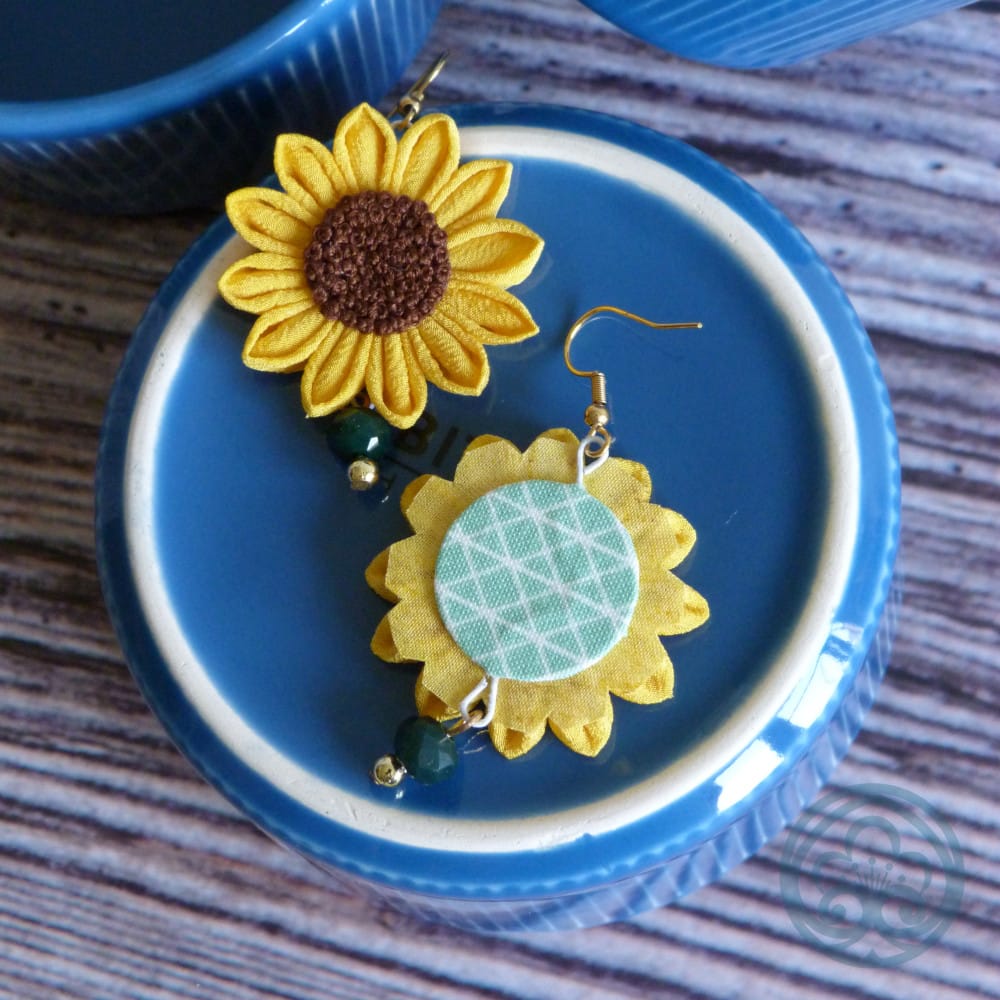 Orecchini Girasole - immagine 3