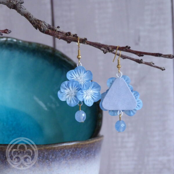 Orecchini Nemophila - immagine 3