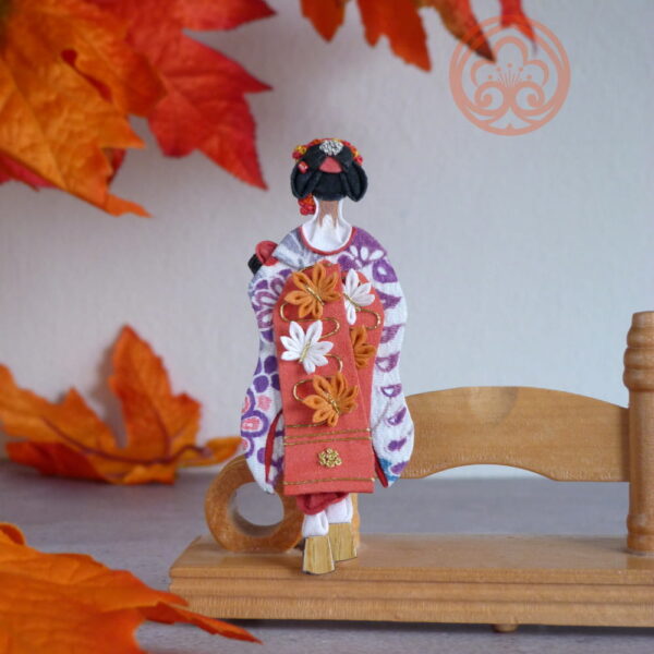 Spilla Maiko autunnale - immagine 2